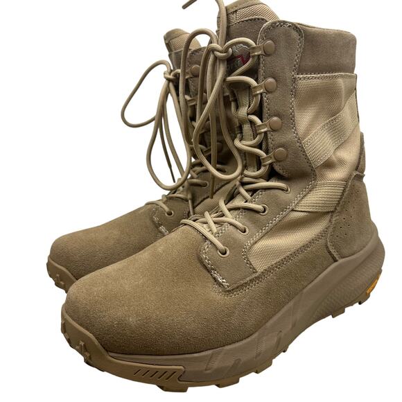 NORTIV 8 Men's size 9 Military Tactical Work Boots Hiking Motorcycle Combat - Picture 1 of 10